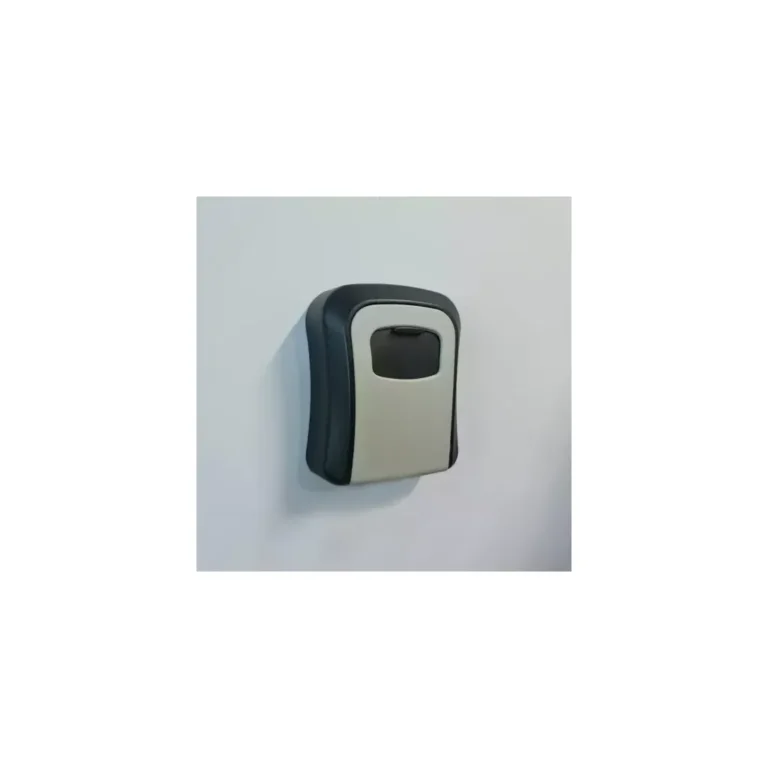 Malatec Széf / kulcstartó, fém/műanyag, 12x9x4 cm, fekete-szürke