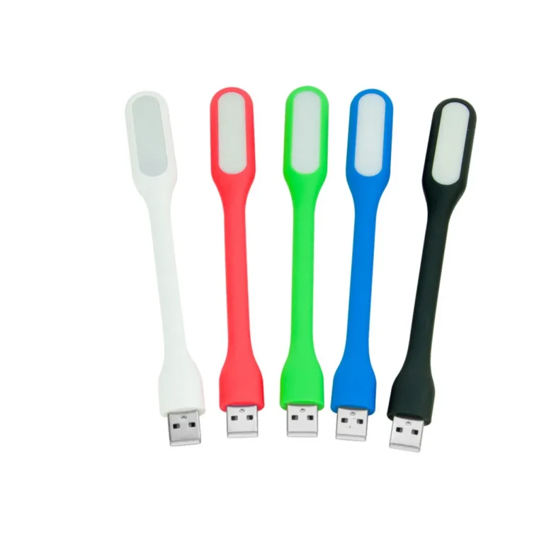 Szilikon USB LED-lámpa, kék, fehér, zöld, rózsaszín, fehér