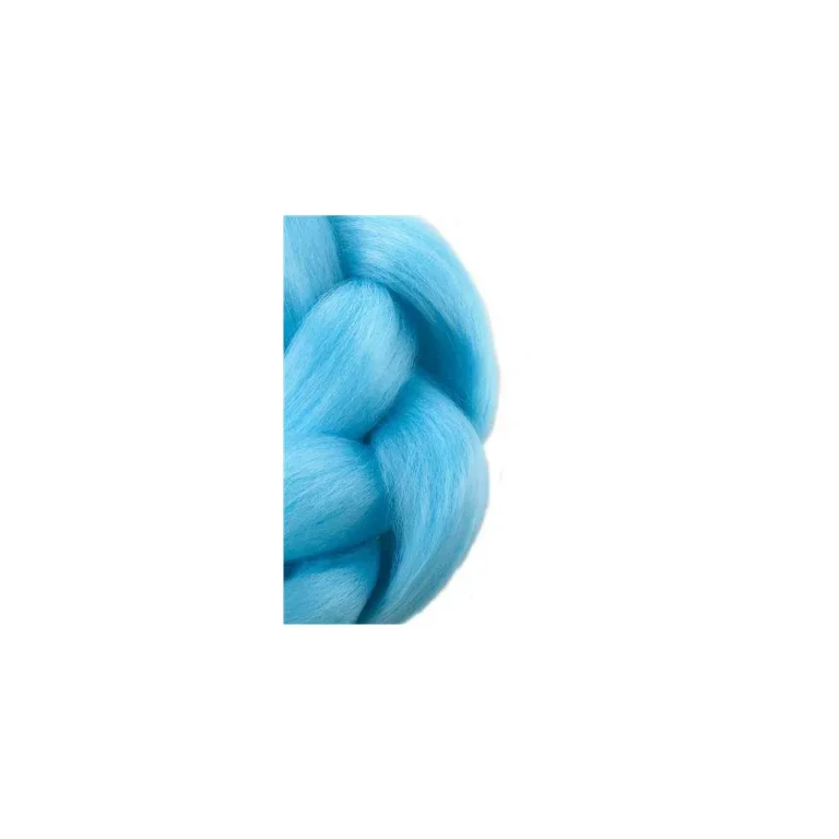 Szintetikus hajfonat, 60 cm, kék