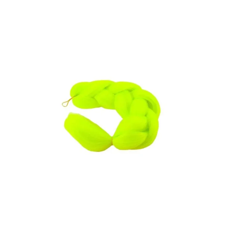 Szintetikus hajfonat, 60 cm, neon