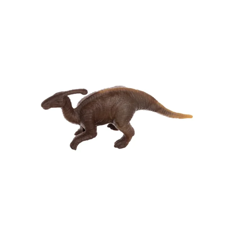 T-rex dinoszaurusz fészekkel, kis dinókkal, 40x29 cm