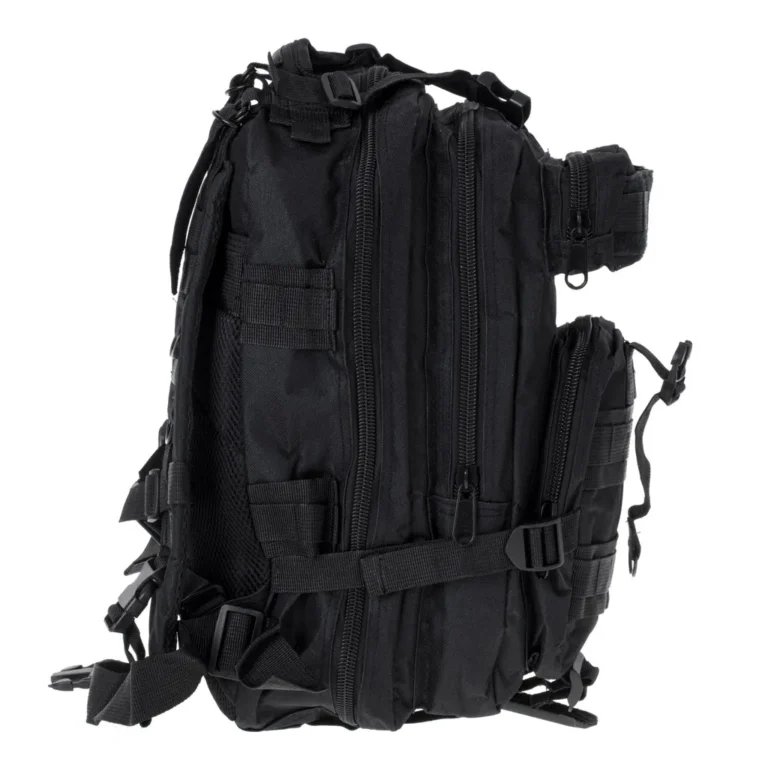 Taktikai katonai hátizsák 25 l, fekete
