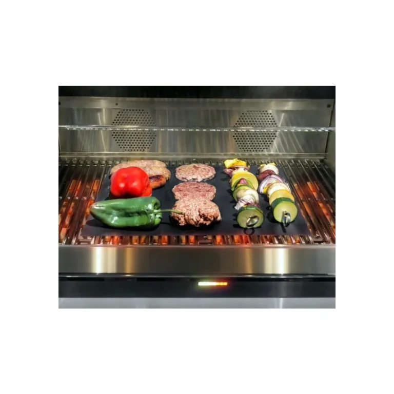 Tapadásmentes grill sütőlap, alátét grillhez/sütőhöz, 1db, 40cmx33cm