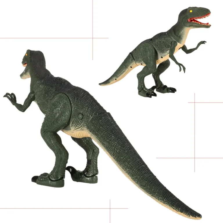 Távirányítós interaktív dinoszaurusz, velociraptor