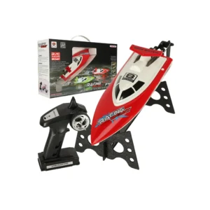 Távirányítós motorcsónak FT008, piros