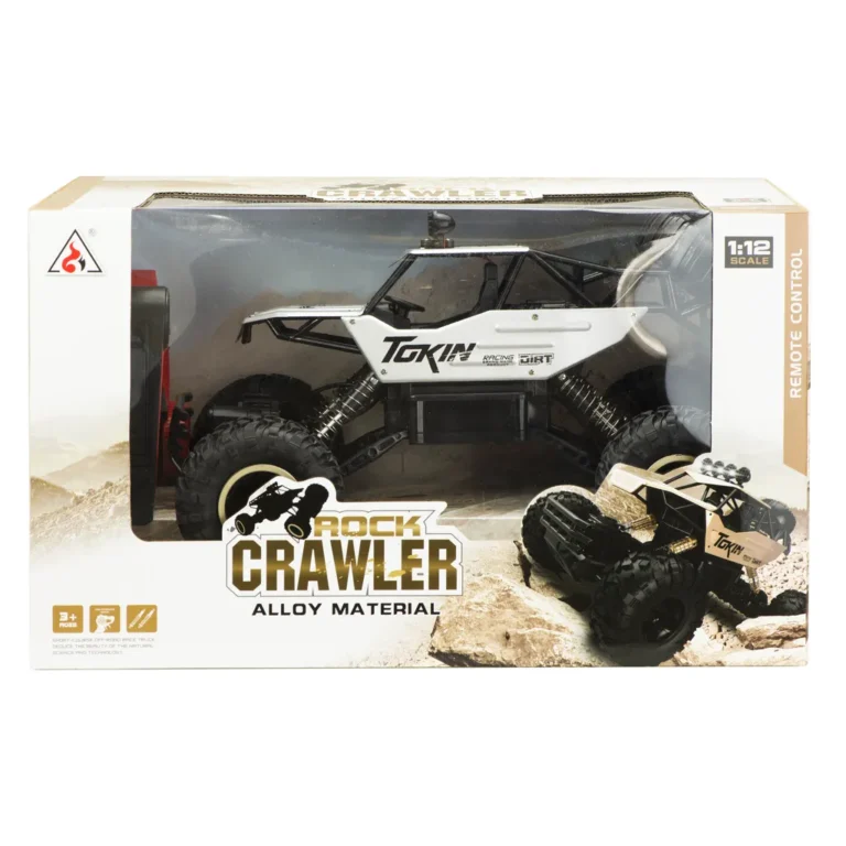 Távirányítós terepjáró RC Rock Crawler 1:12 4WD ezüst
