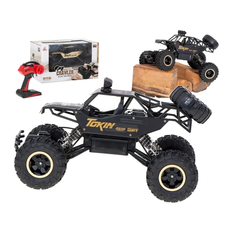 Távirányítós terepjáró RC Rock Crawler 1:12 4WD fekete