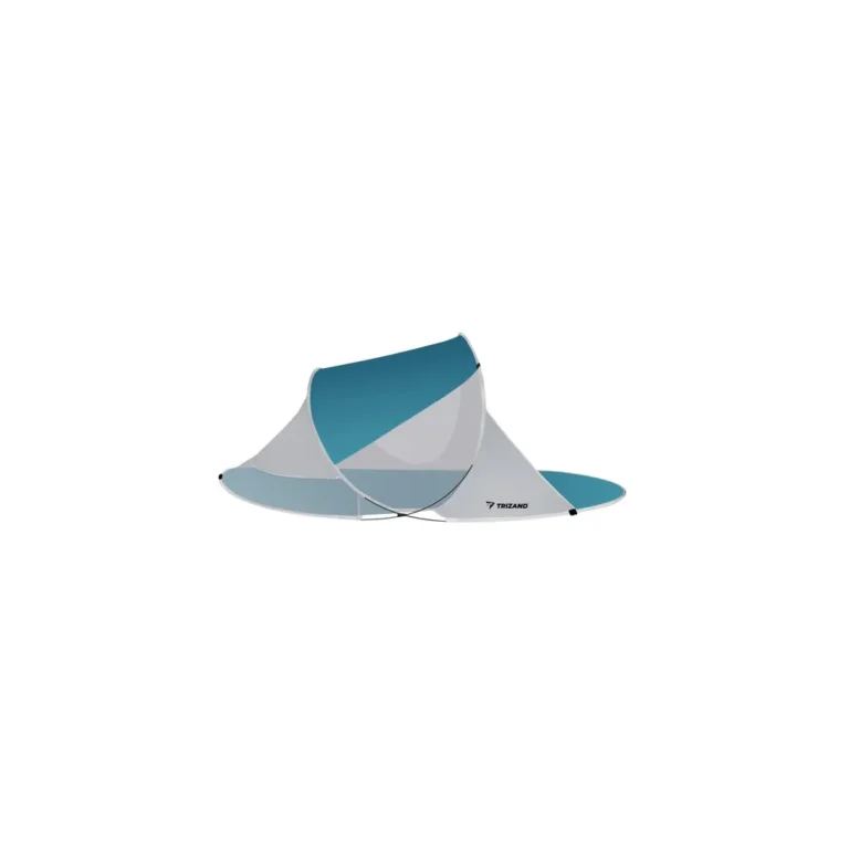 Trizand könnyű strandsátor, kék-szürke, 190x120x90 cm