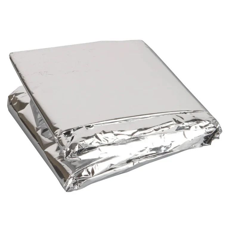 Ezüst fólia hűtakaró, 140x210 cm