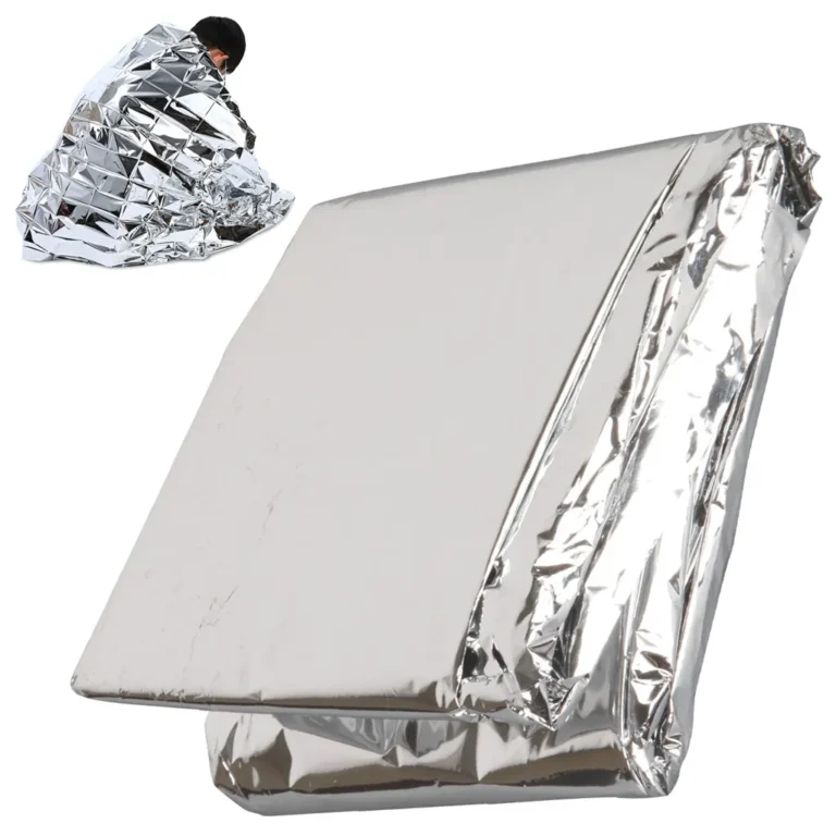 Ezüst fólia hűtakaró, 140x210 cm