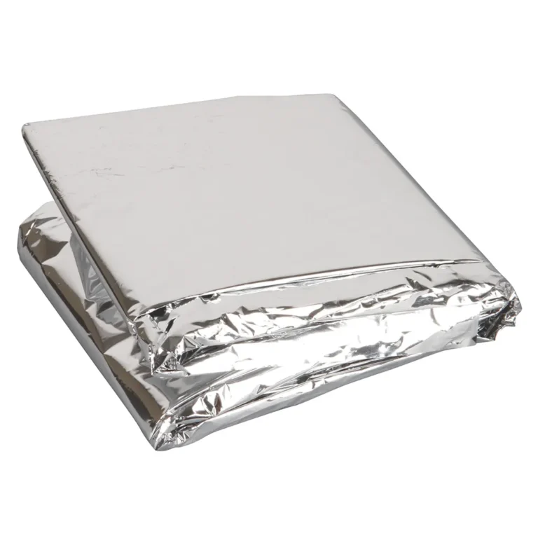 Ezüst fólia hűtakaró, 160x210 cm