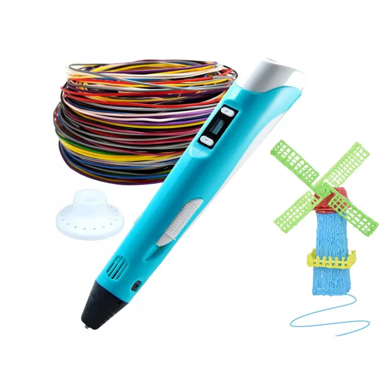Utántölthető 3D nyomtató toll, 5 V, rózsaszín, lila, kék, sárga
