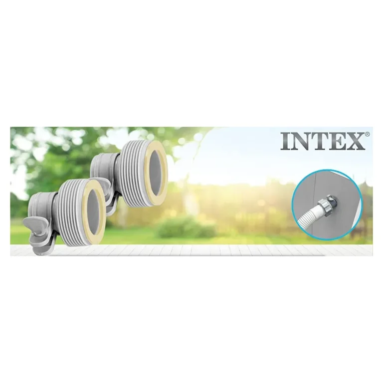 Intex 29061 hollanderes átalakító, gégecső adapter, szürke