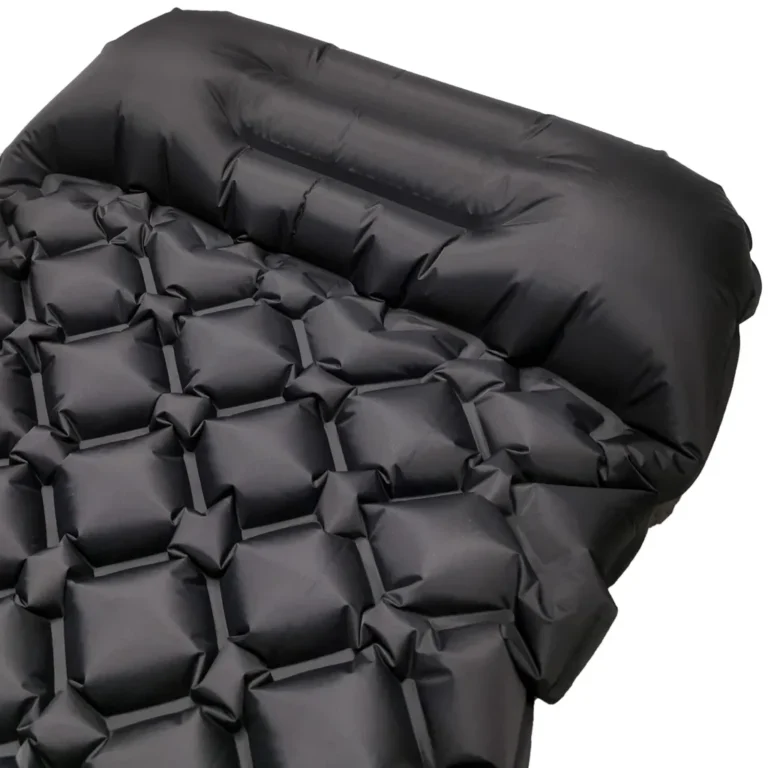 Túrasmatrac, carimata matrac, 190x60x6cm, fekete