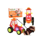 "Ugráló Traktor Mánia" Távirányítós Játéktraktor