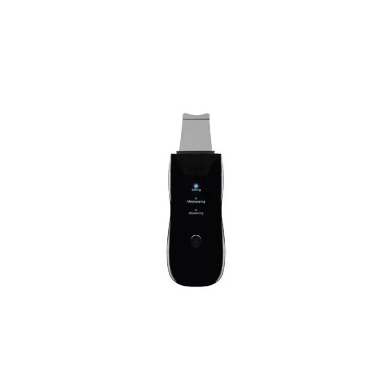 Ultrahangos bőrtisztító készülék USB töltővel, fekete, 170 x 55 x 15,5 mm