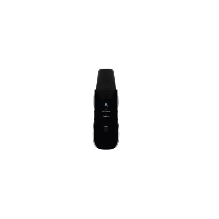 Ultrahangos bőrtisztító készülék USB töltővel, fekete, 170 x 55 x 15,5 mm