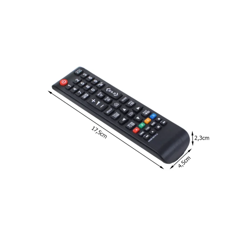 Univerzális távirányító tv smart 00741a, 17,5cm x 4,5cm x 2,3cm, fekete - Image 6