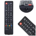 Univerzális távirányító tv smart 00741a, 17,5cm x 4,5cm x 2,3cm, fekete