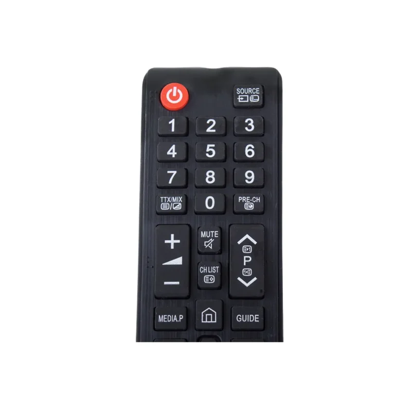 Univerzális távirányító tv smart 00741a, 17,5cm x 4,5cm x 2,3cm, fekete - Image 3