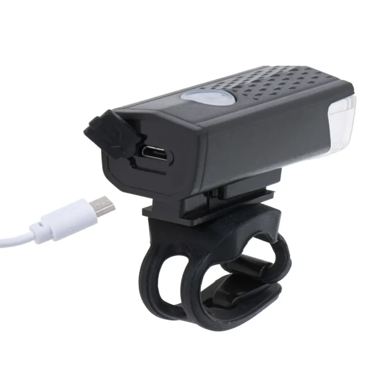 USB-ről tölthető, első/hátsó LED kerékpár lámpa szett