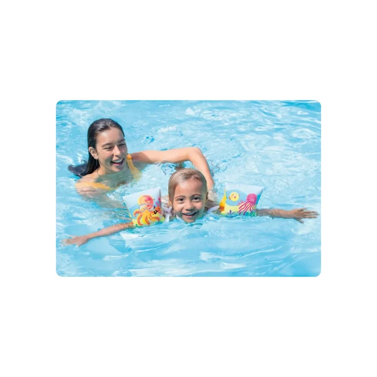 INTEX 56665 gyermek karúszó színes polip mintával, 20 x 23 cm - Image 2