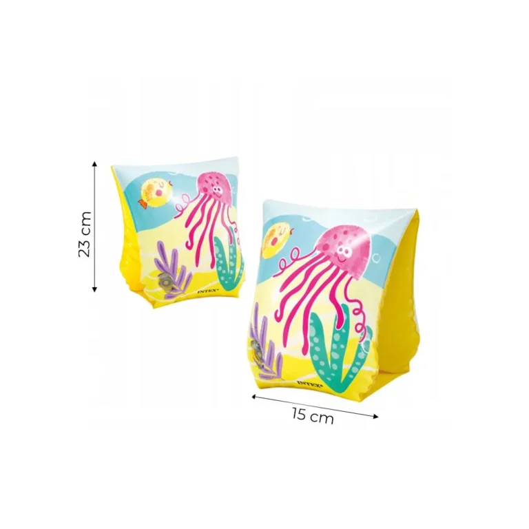 INTEX 56665 gyermek karúszó színes polip mintával, 20 x 23 cm - Image 4