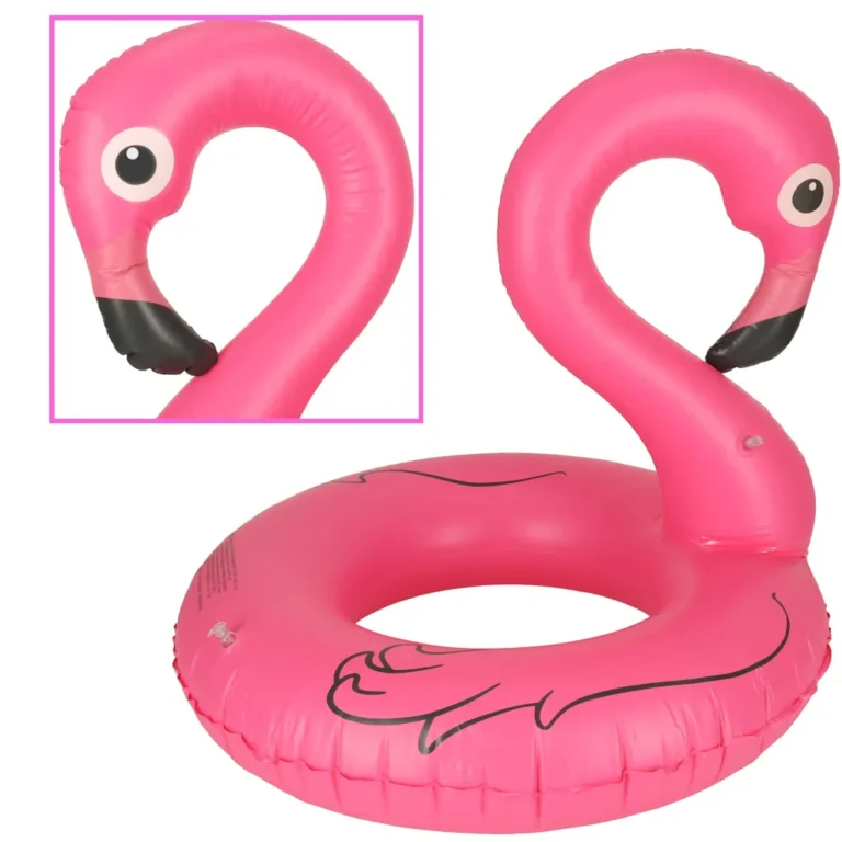 Úszógumi, flamingó, 75cm