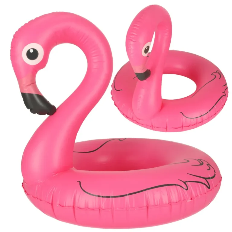 Úszógumi, flamingó, 75cm