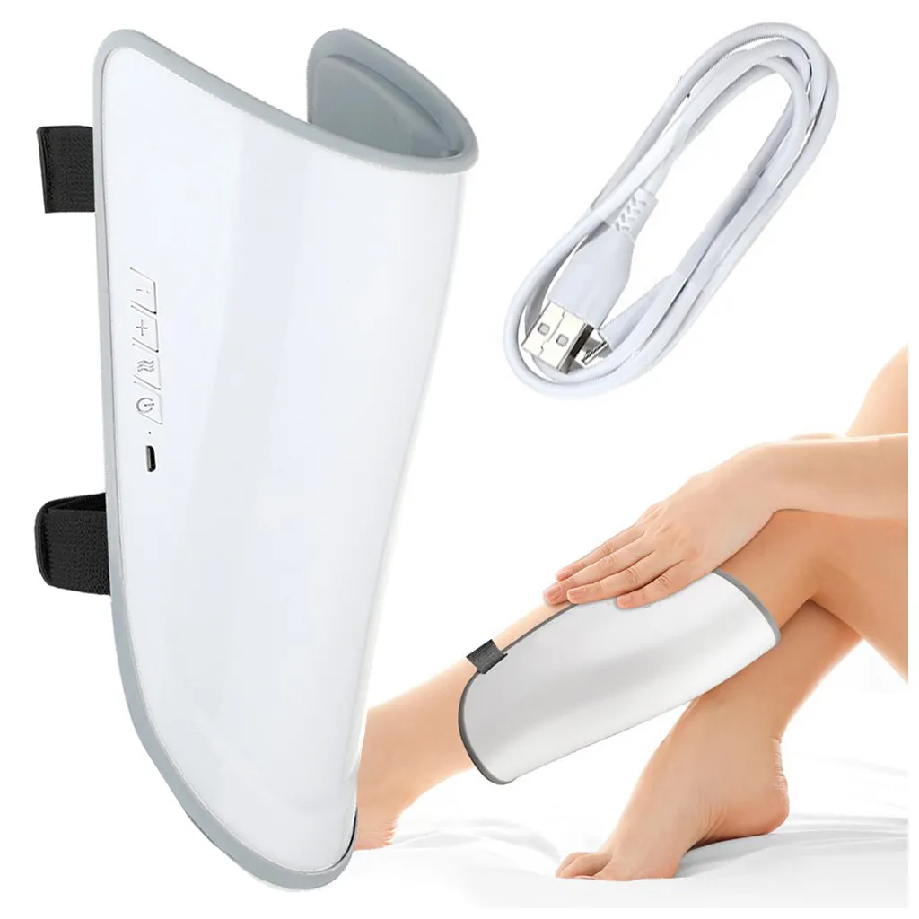 Vádli izom elektrostimulátor 5 masszázsmóddal, USB, 3 W, fehér