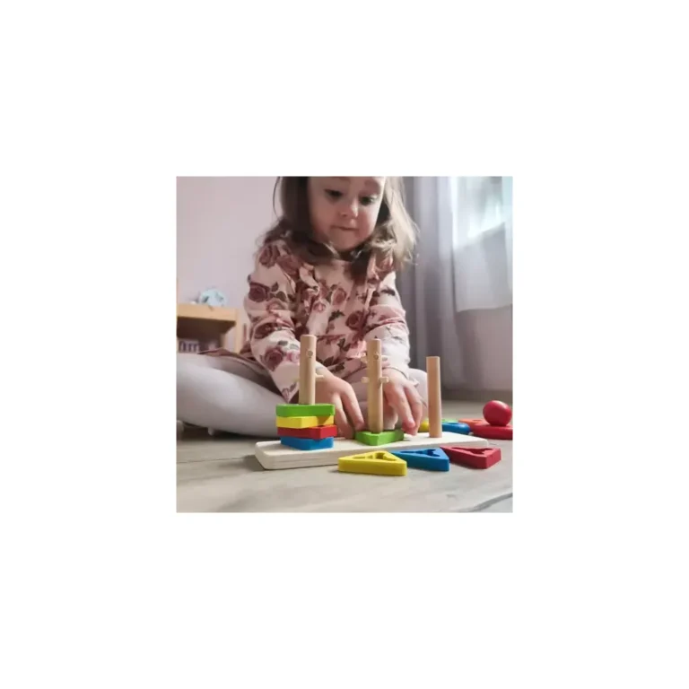 Kruzzel Fa szortírozó játék, sokszínű
