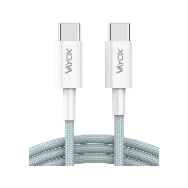 Vayox VA0105 Premium USB-C - USB-C 65W 3A 1M Kábel - A Modern Technológia Eleganciája és Hatékonysága