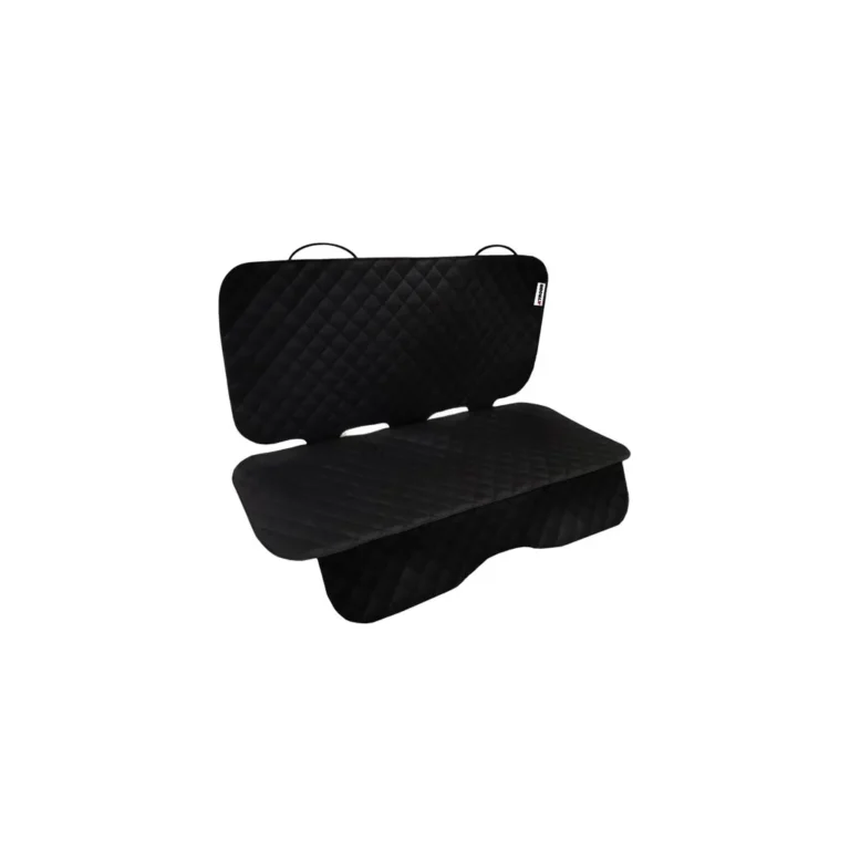XTROBB autó hátsó ülés védőhuzat, ISOFIX övrögzítő nyílásokkal, vízálló, 134x107 cm, fekete