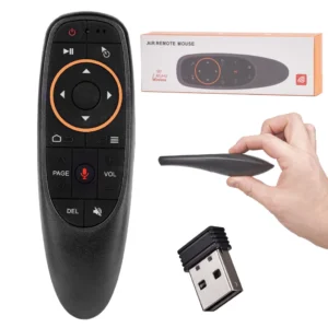 Vezeték nélküli mozgásérzékelő távirányító, Pilot Air G10 Smart TV Box mikrofon X9