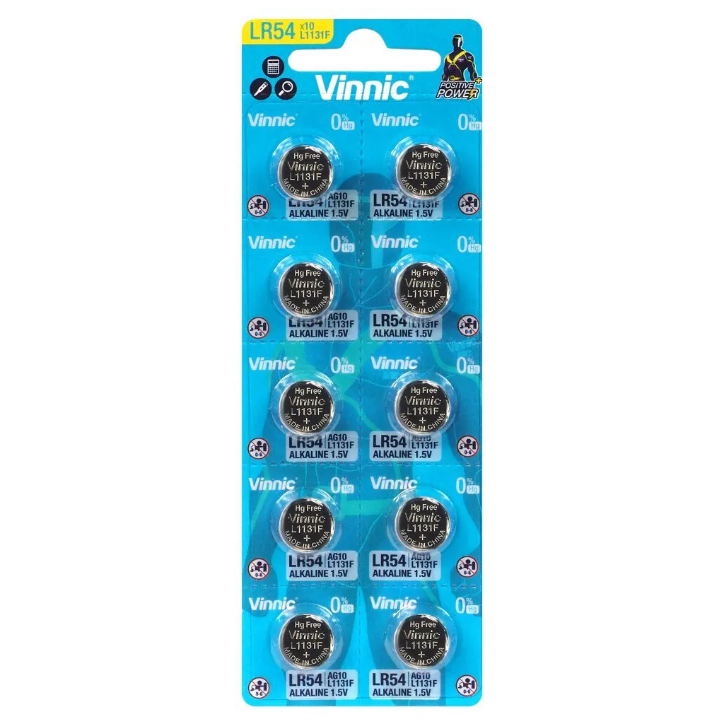 Vinnic G10 AG10 gombelem, 10db - Webszazas.hu