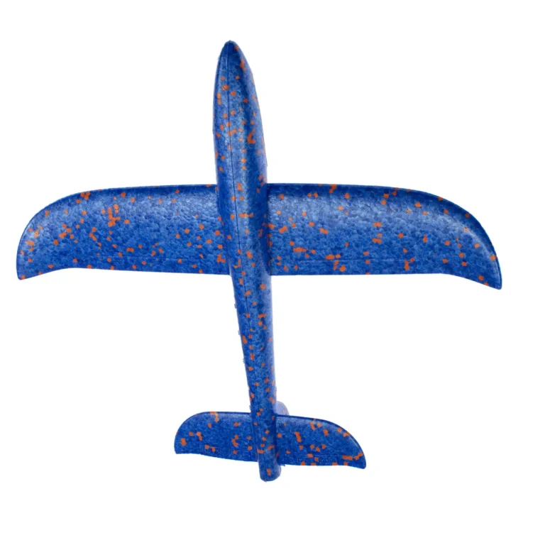 Vitorlázórepülő, kék, 34x33cm