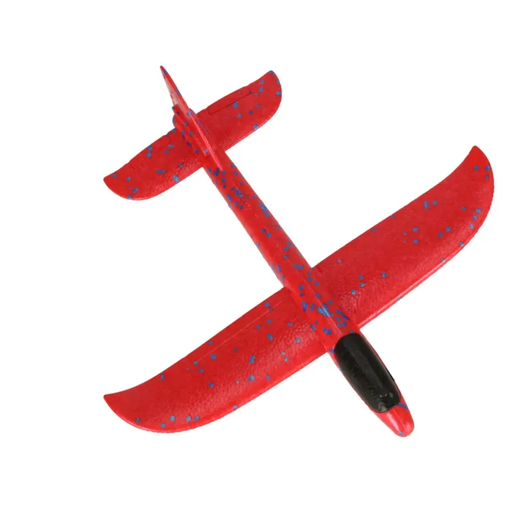 Vitorlázórepülő polisztirol 47x49cm piros