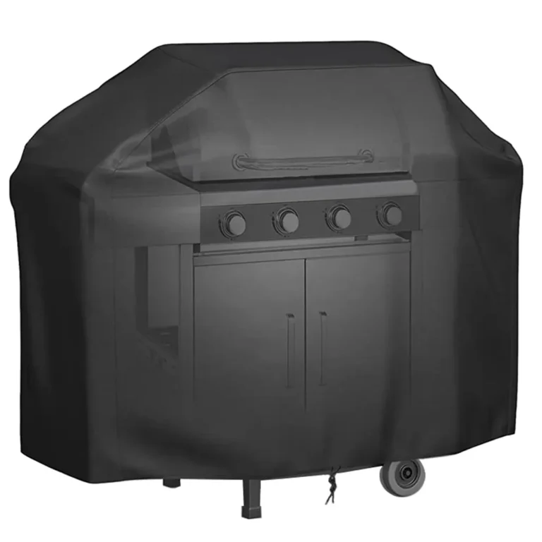 Vízálló grilltakaró, 250x120 cm, fekete