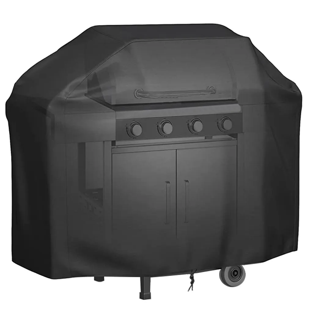 Vízálló grilltakaró, 250x120 cm, fekete
