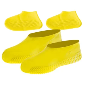 Vízálló cipővédő, S méret, sárga, 26-34-es méret