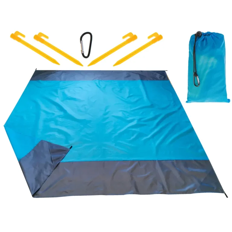 Vízálló strandszőnyeg, kemping takaró 210x200cm
