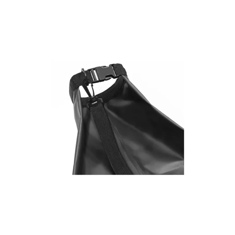Extra erős vízálló táska PVC anyagból, 20 l, fekete