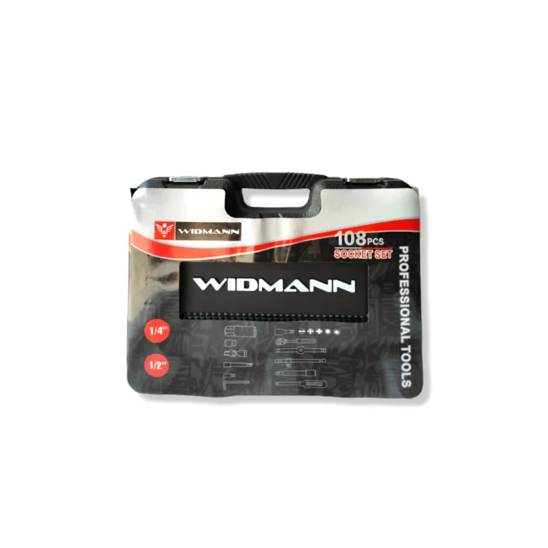 Widmann 108 részes professzionális csavarhúzó és dugókulcs készlet bőröndben