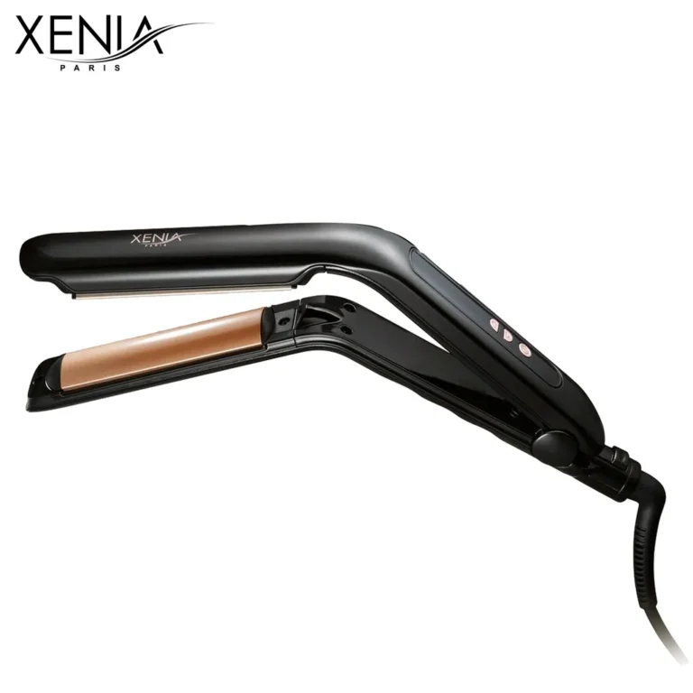 Xenia Paris Többfunkciós hajvasaló és hajformázó, 120-200°C, fekete