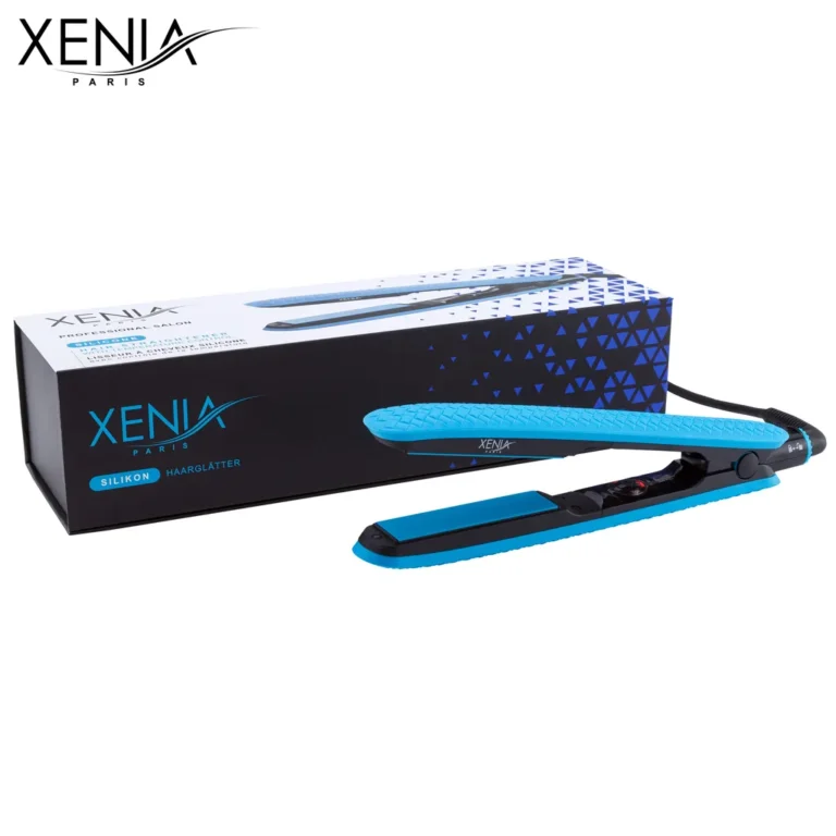 Xenia Paris Kerámia hajvasaló LED jelzőfénnyel, 140-200°C, 30 W, kék