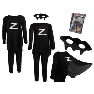 Zorro jelmez S méret, 95-110cm