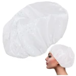 Zuhany/szauna sapka, univerzális, fehér
