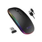 DUNMOON Csendes Vezeték Nélküli Gamer Egér