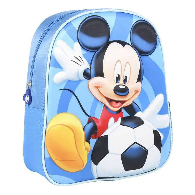 3D Mickey Mouse futball hátizsák (31 x 26 x 10 cm)