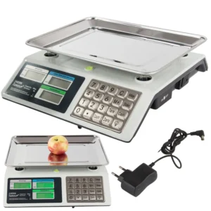 Elektronikus Kalkulátoros Bolti Mérleg, Akár 40 kg-ig